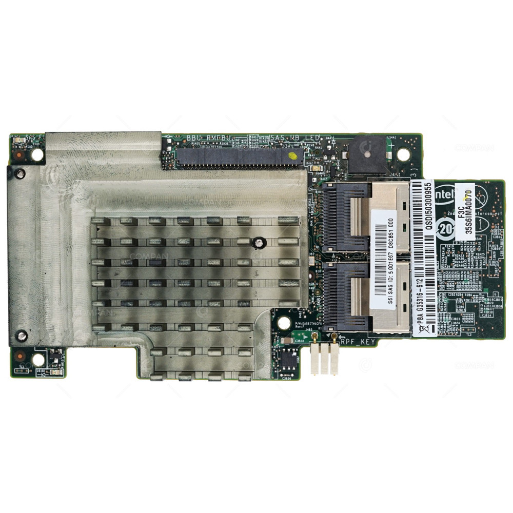 G35316-612 INTEL 8-PORT SAS 6GB RAID CONTROLLER - F3C35S6IMA0070, RMS25CB0